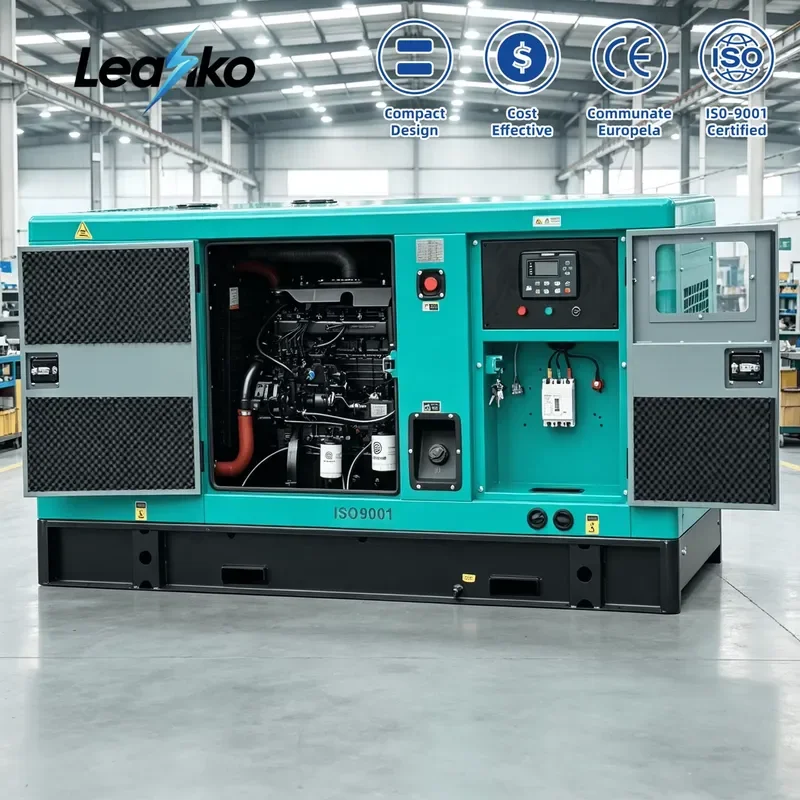Brushless Generator Water Cooled Generator 30KW 40KW 50KW Portable Type Home Standby Backup Emergency Power