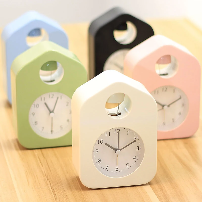 Alarm Clock Table Sleep Night Glow Modern Alarm Clock Kids Cute Creative Aesthetic Girl Fashion Hand Despertador Desk Decor