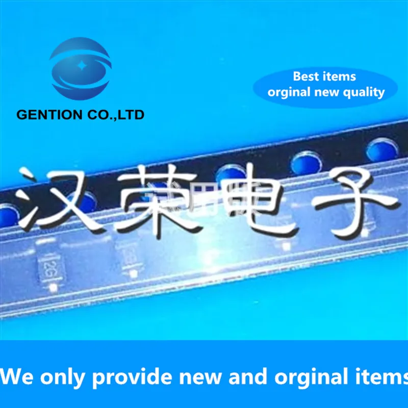 50PCS 100% New original BAT165AX ``DIODE SCHOTTKY 40V 500MA SOD-323'' silk screen 2G