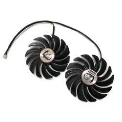 2Pcs/Set,GPU Cooler,Video Fan,PLD10010S12HH,For MSI GTX 1080 1070 1060 RX 480 580 570 470 GAMING,Replace PLD10010B12HH