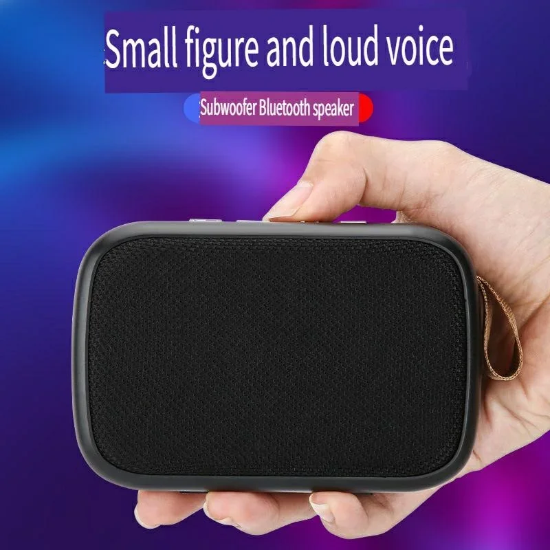 Portable Speakers Outdoor Bluetooth 5.0 Mini Oxford Loudspeaker Wireless Column 3D Stereo Music Player Surround Hifi Sound Box