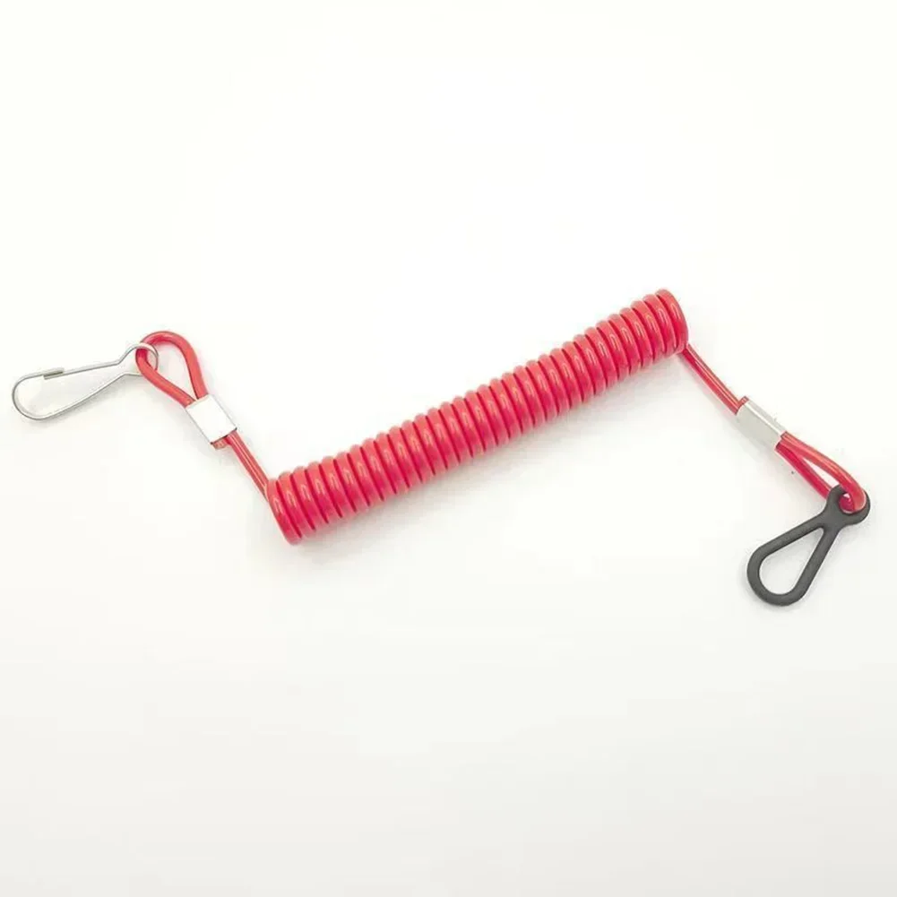 Boat Engine Stop Cord Ignition Safety Switch Aluminum Alloy Compatible With Inflatable Boats Easy Installation Process