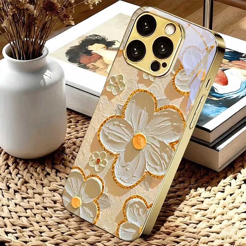 Textured White Flora Electropl - огляд і ціна Usb Charger