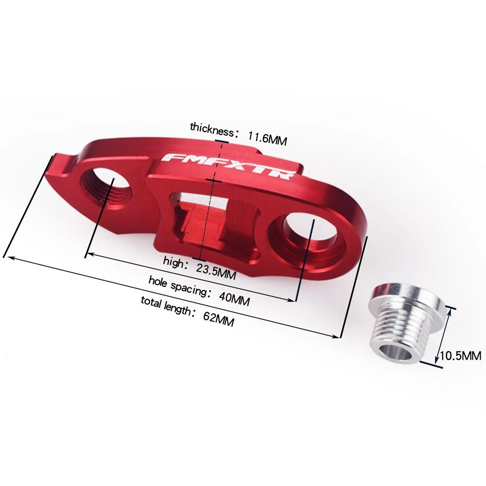 FMFXTR دراجة الدراجة الخلفية Derailleur شماعات الطريق الجبلية الدراجة سرعة تغيير تمديد الإطار والعتاد الذيل هوك موسع 40T-50T