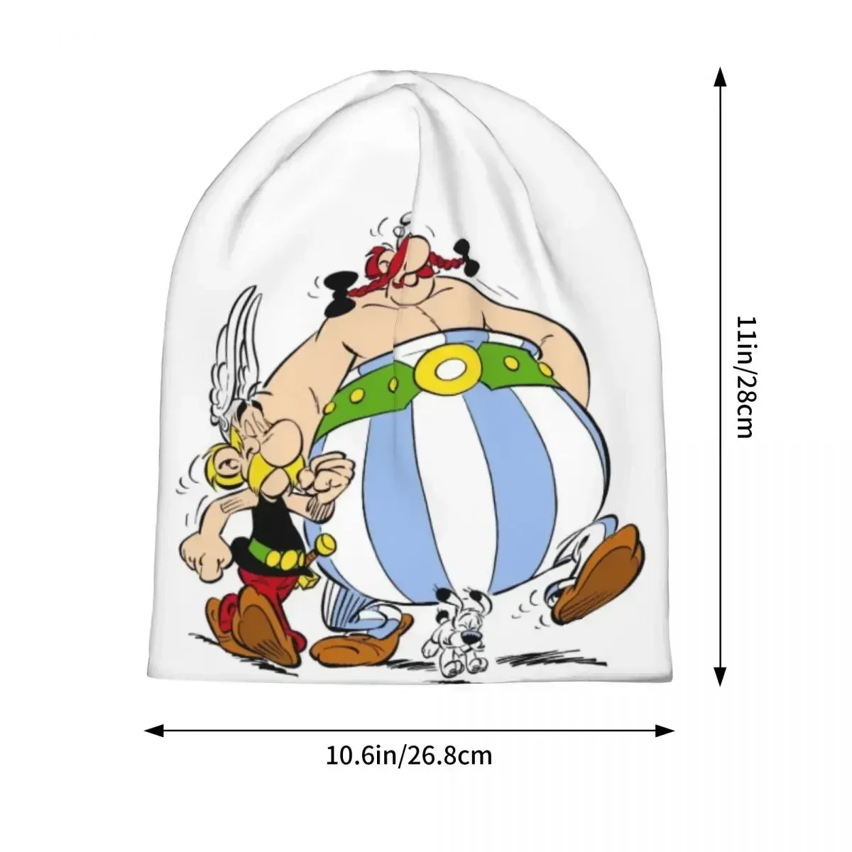 Asterix And Obelix Skullies Beanies Hats Warm Autumn Winter Outdoor Cap Knitted Bonnet Caps for Men Women Adult