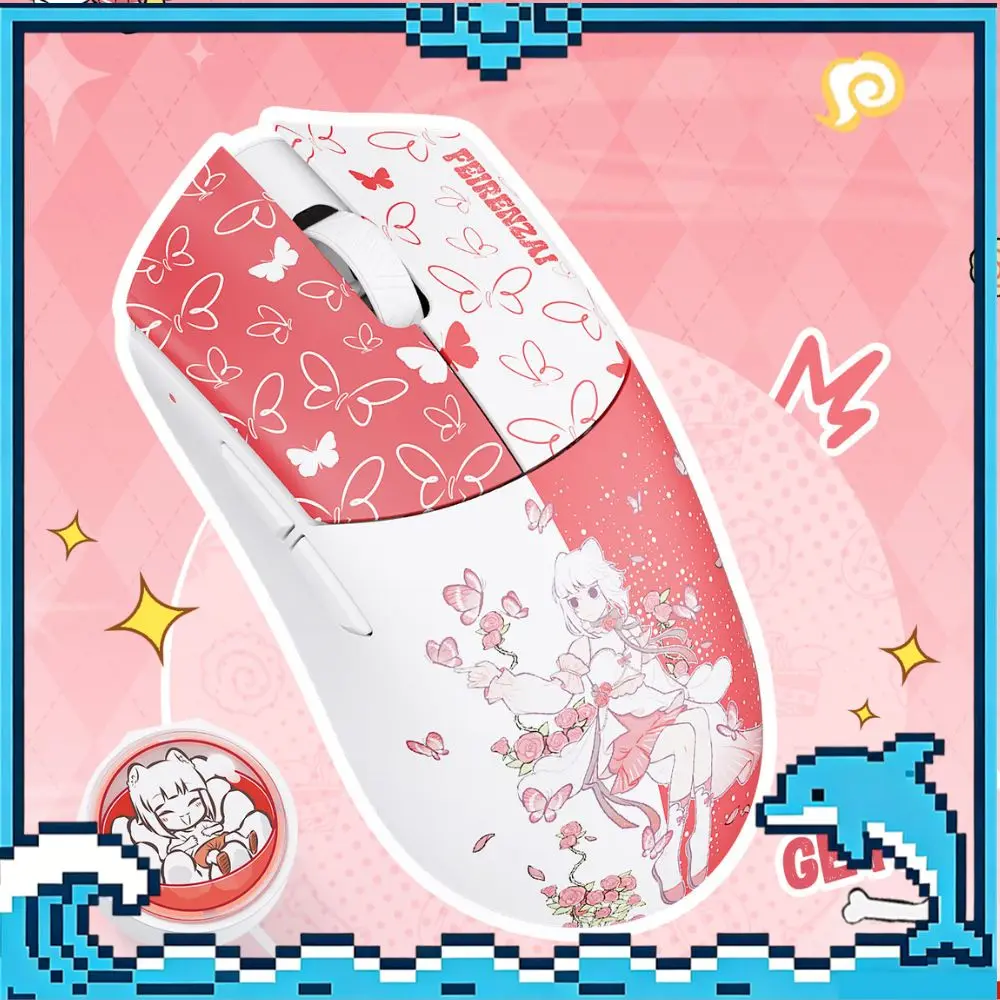 WLMOUSE Beast G Series Gaming Mouse 2.4G Wireless Microcrystalline Composite Material PAW3950HS 8K Lightweight Gamer Accessories