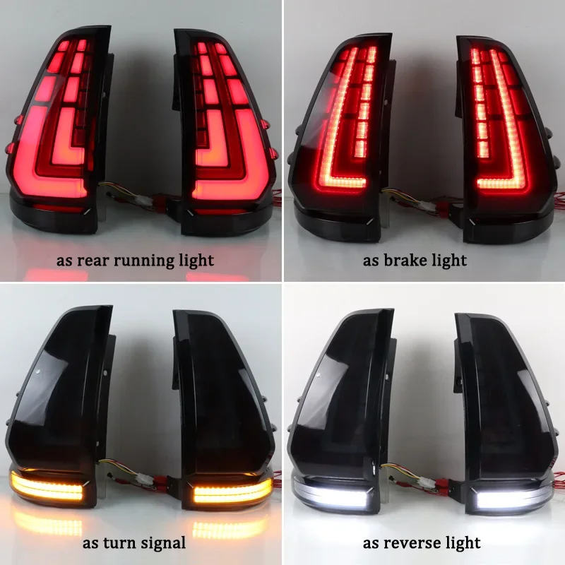 

Car LED Taillight Tail Light For Lexus GX470 Rear Running Lamp + Brake Lamp + Reverse + Dynamic Turn Signal