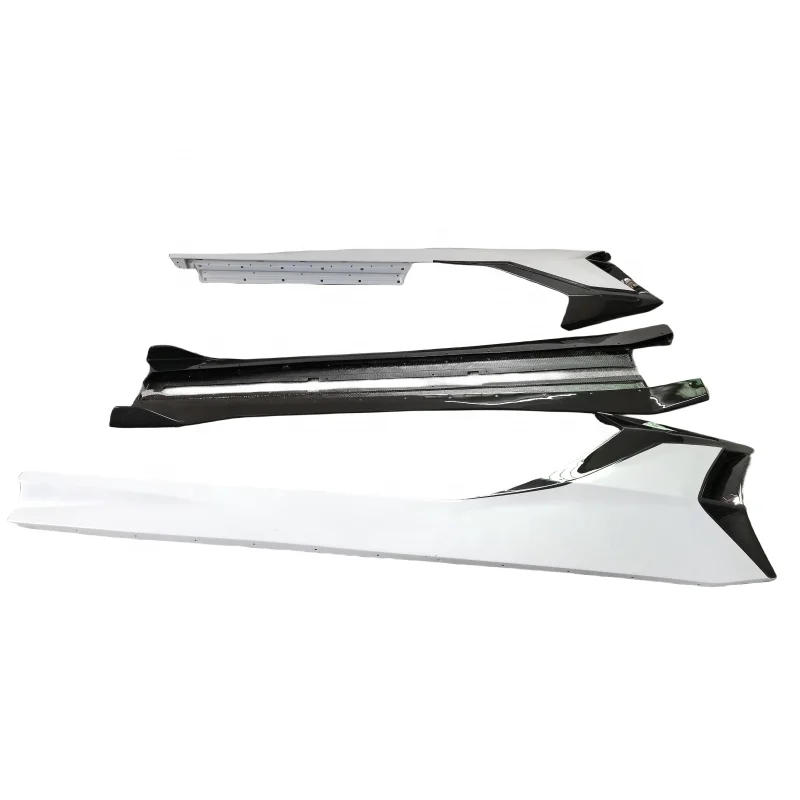 

Dry Carbon fiber Side Skirts For Lamborghini aventador LP700 LP720 SVJ BodyKit