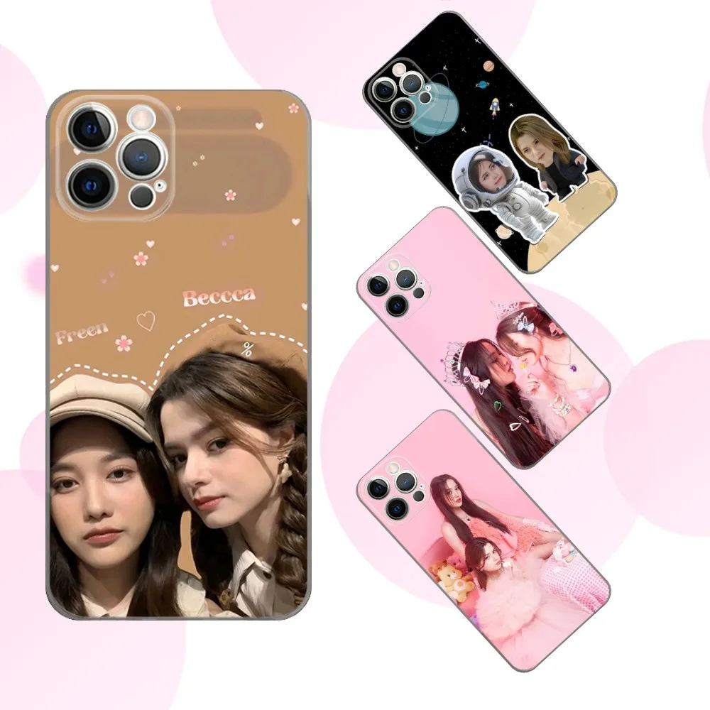 

Pink Theory F-Freen B-Becky Phone Case For iPhone 16e,16,15,14,13,12,11 Plus,Pro,Max,XR,XS,X,Plus,SE,Mini Transparent Soft Cover