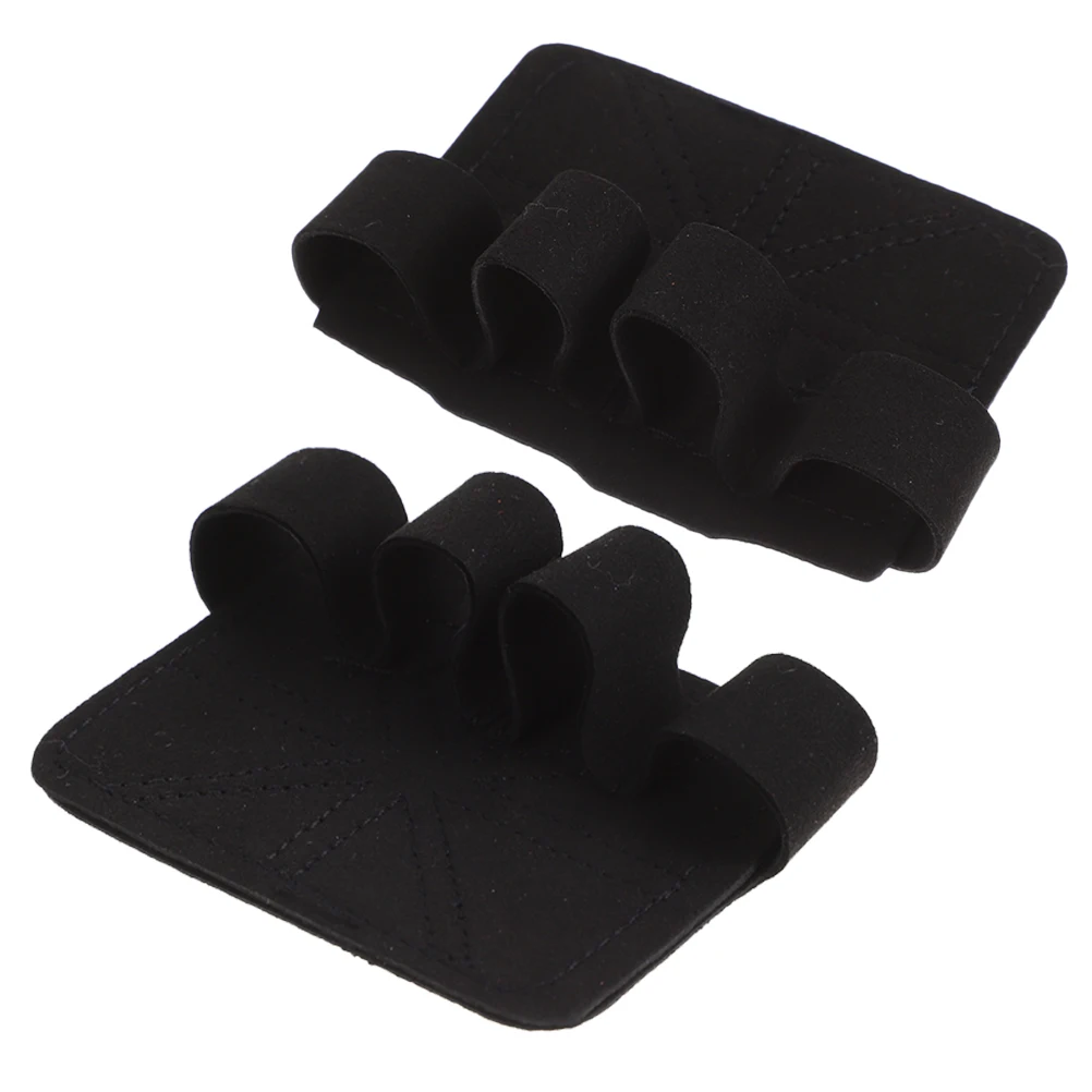 

Weightlifting Gloves 1 Pair Hand Workout Grip Gym Palm Pad Barbell Guard Pads Non-Slip Wear-Resistant Breathable for Men