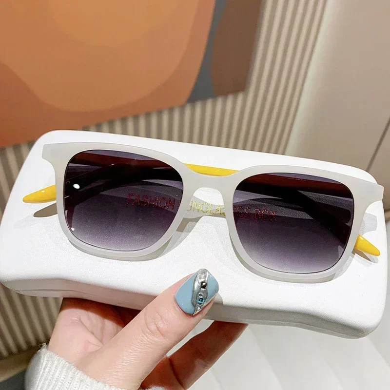 Unisex trend ige neue Sonnenbrille Damen Retro Vintage ultraleichte Myopie Brille Outdoor UV-Schutz Brille mit Rezept – Detail 3