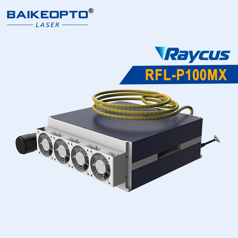 Fuente láser de fibra Raycus RFL-P100MX 100W MOPA para máquina de limpieza láser