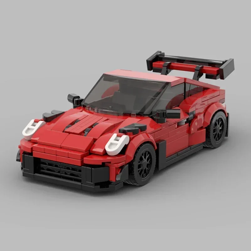 City Supercar รุ่น Moc อาคารอิฐ Speed Champion GT3 ฿เทคโนโลยี Modular Blocks ของขวัญของเล่นคริสต์มาส DIY ชุดประกอบ