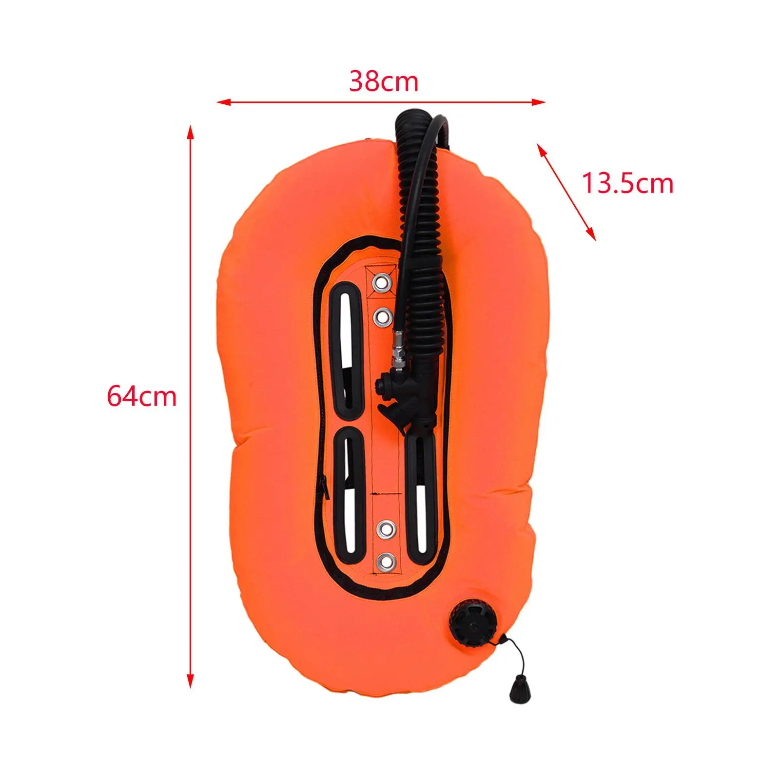 Scuba Diving Donut Wing Single Tank,BCD Buoyancy Compensator,with Soft Harness,Durability Diver Gear,Scuba BCD Set,for Diving