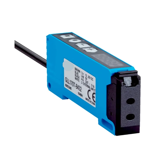GLL170T-B432 Optical Fiber Sensor Diffuse Reflection Shape/reflection System Output Current 100mA Single Machine Type New Origin