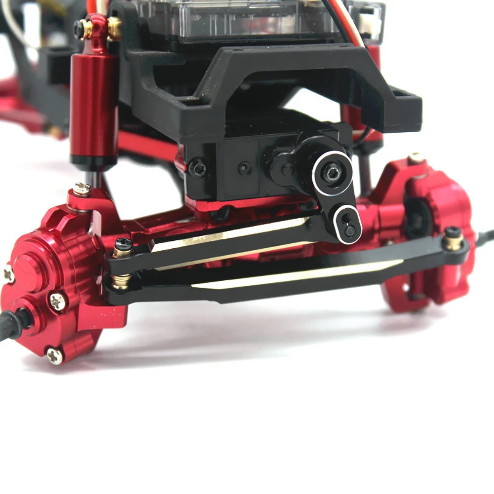 RC fit for FMS FCX24 Little Strange Powder Drunken K5 Fox Monkey FCX18 New LC80 Copper Counterweight Steering Rod