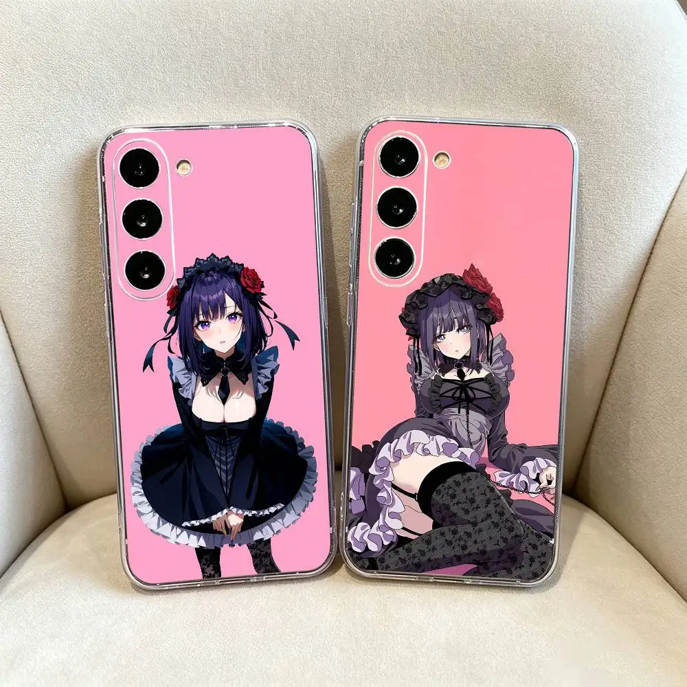 My Dress-Up M-Marin cosplay(1) Clear Soft Silicone Phone Case for Samsung Galaxy A71, A70, A30，A52, A51, A40,