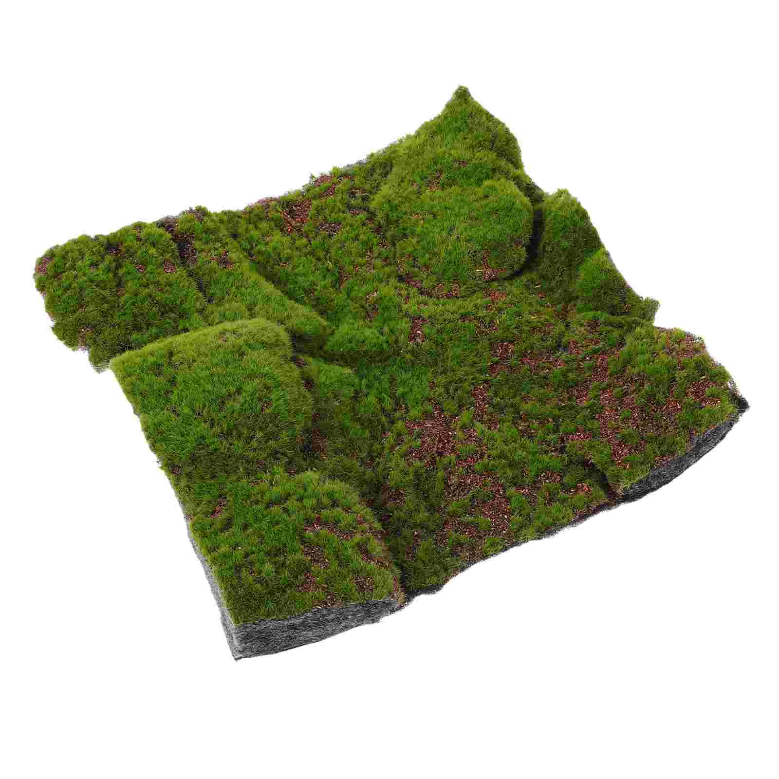 

Simulated Moss Lawn Garden Grass Wall Decor Decorative Artificial Lawns Turf Panel Rug Mats Simulation Green