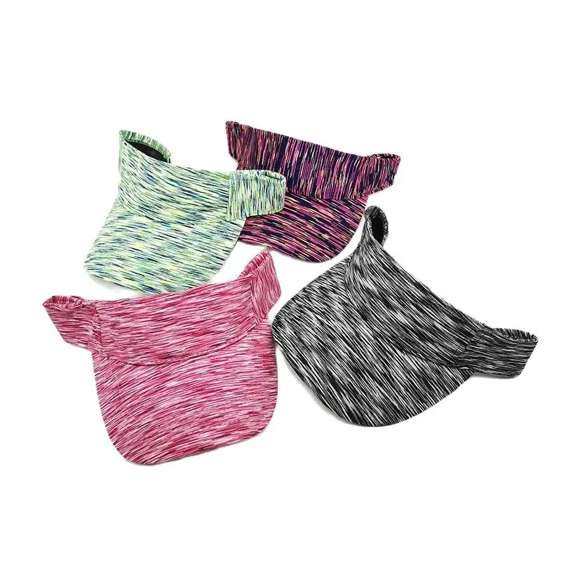 

2024 Summer Polyester Print Visors Adjustable Sun Protection Cap For Men and Women 23