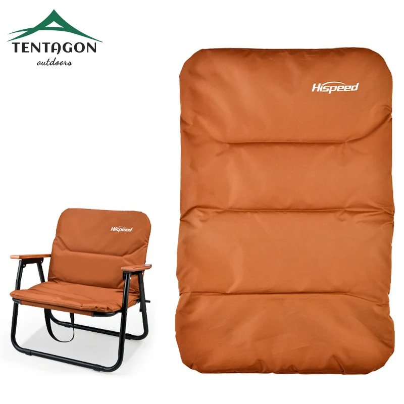 Camping Chair Portable Folding Kermit Chair Wool Cushion Travel Wood Chair Outdoor Picnic Relax Fishing Chair Sofa Cushion