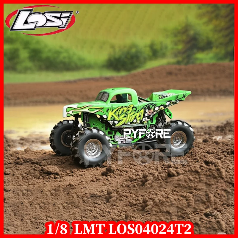

Losi 1/8 Monster rc Truck RC Cars For Adults LMT LOS04024T2 4WD Solid Axle Mega Mud Remote Control Car rc crawler kids toys boy