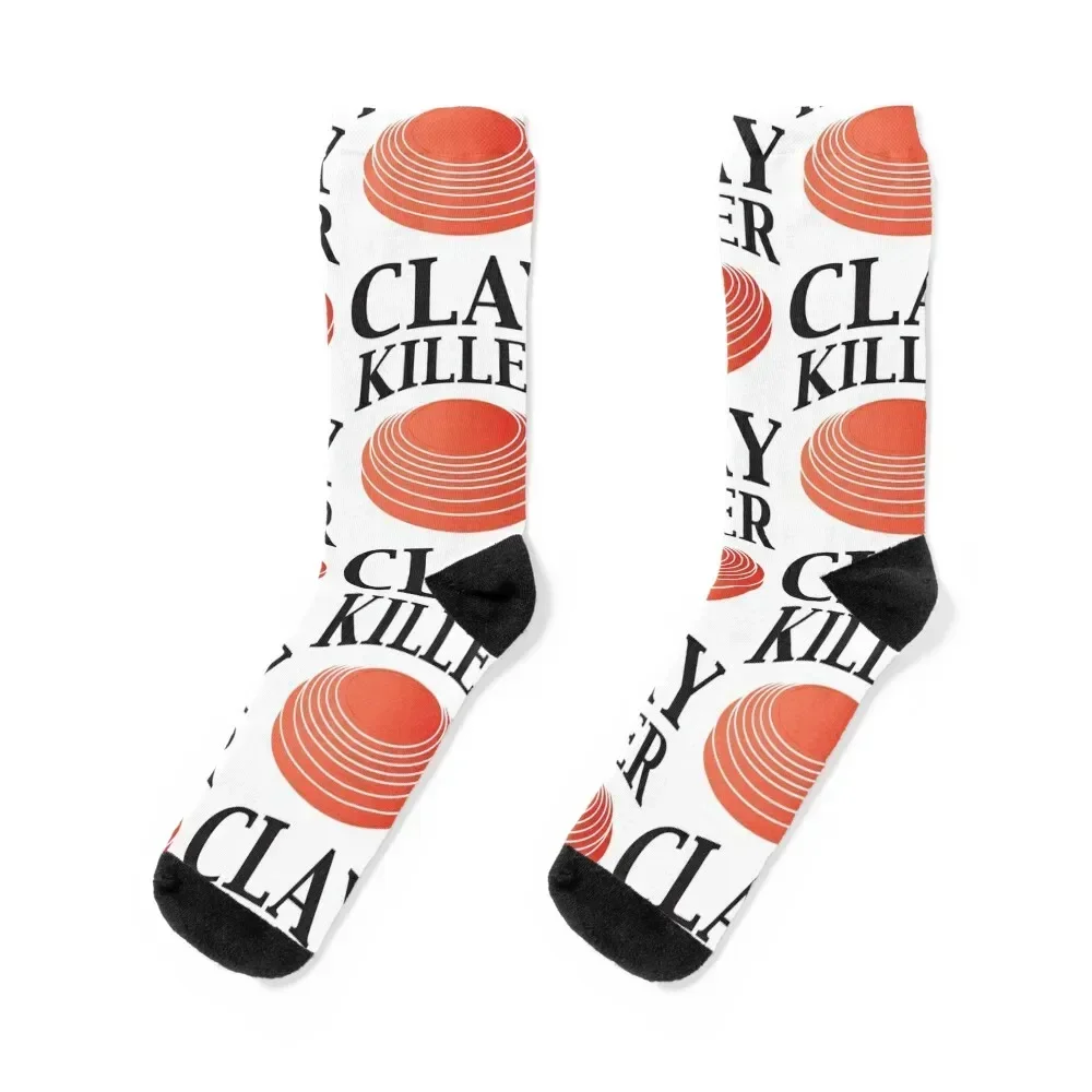 

Clay Killer Socks Rugby Novelties Socks For Man Women's