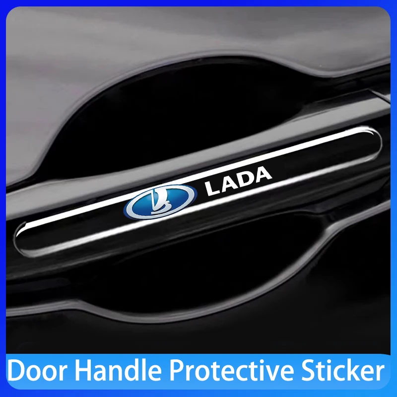 

Car door anti-collision strip door handle protection strip For Lada Granta Vaz Kalina Priora Niva Samara 2 2110 Accessories
