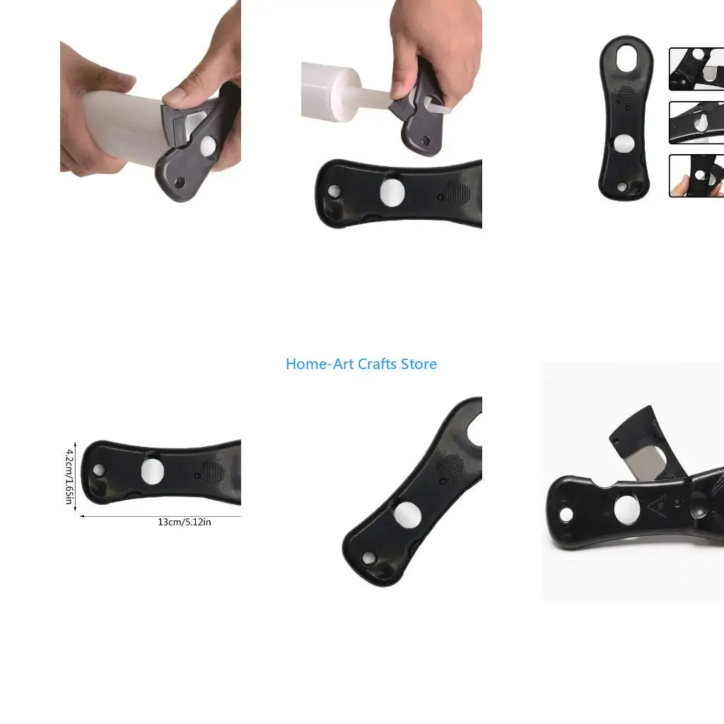 

Y3NA Cartridge Sealant Cutter Silicone Tube Snips Safe Sealant Nozzle Cutter Tool