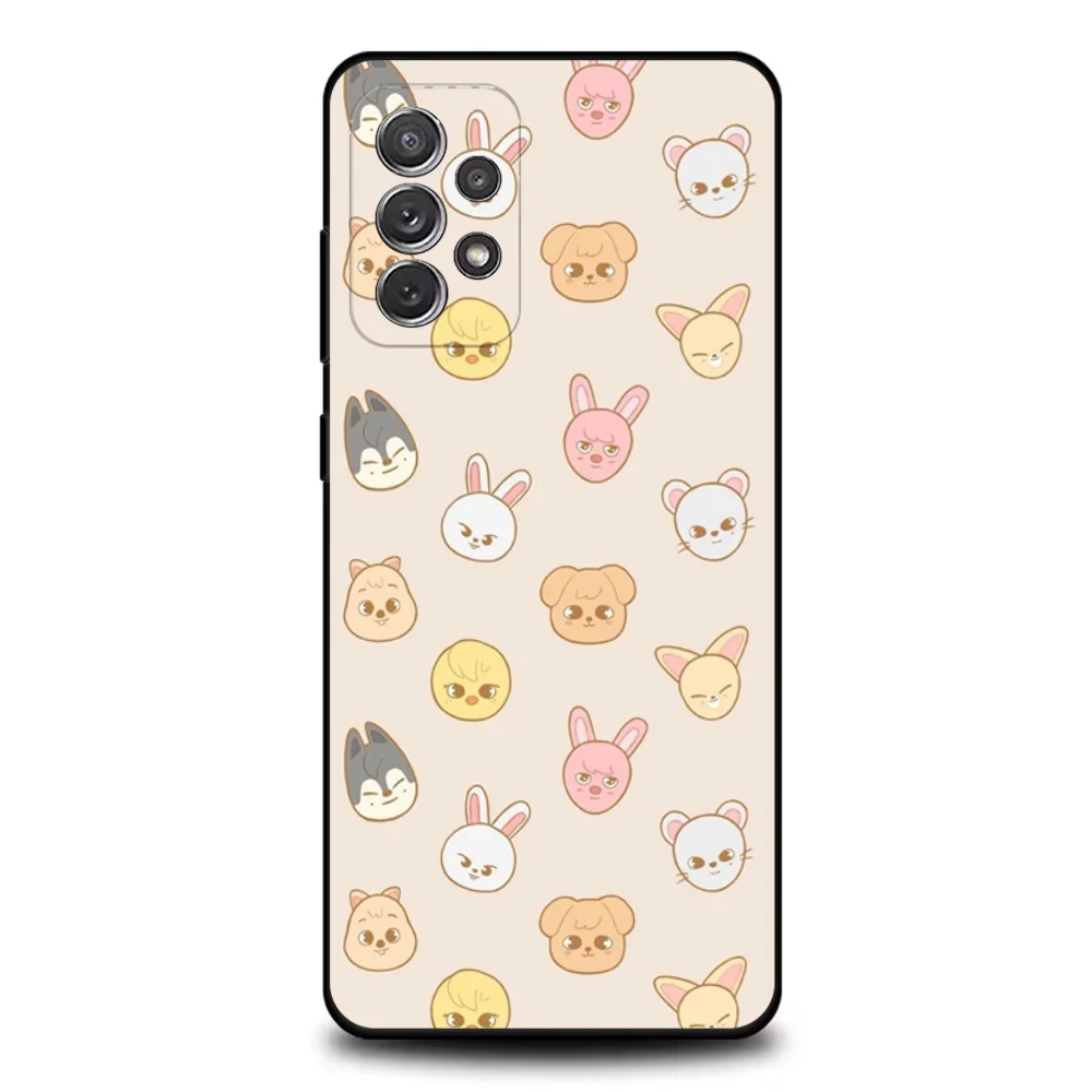 Kpop Stray-Kids Skzoo-ES Phone Case For Samsung S25,S24,S21,S22