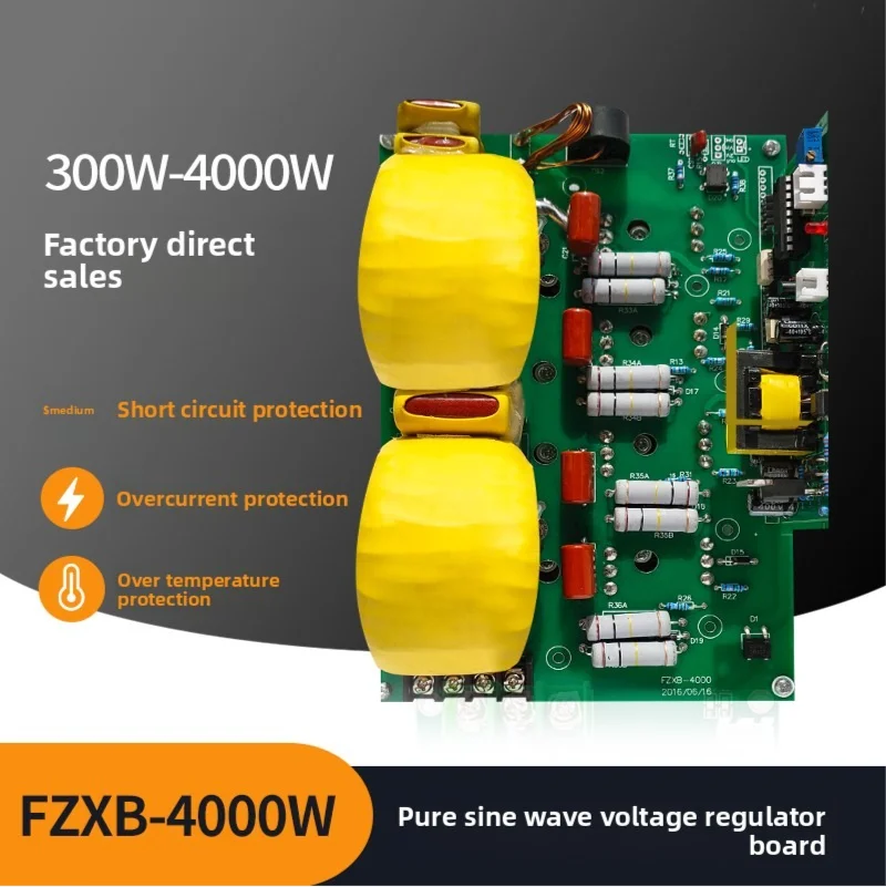 

Single-phase Pure Sine Wave Voltage Regulator Board, 1000W, 2000W, 3000W Electronic Dimmer, Pure Sine Wave Voltage Regulation Mo