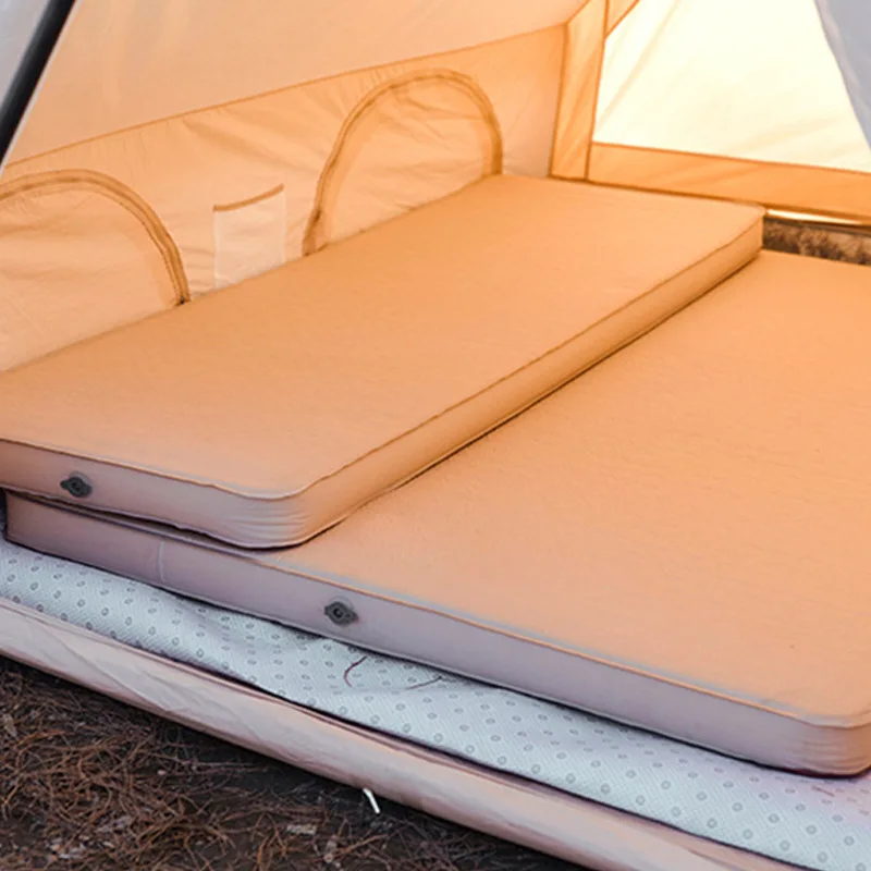 Internet celebrity automatic inflatable bed household single cheese inflatable mattress outdoor double wide