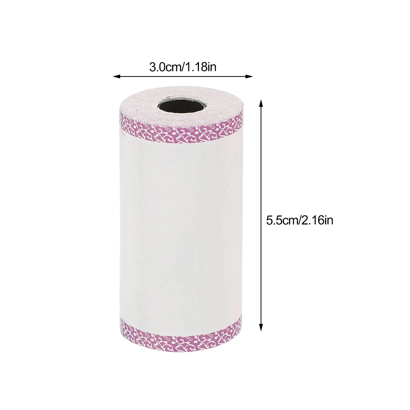 3 Rolls Printable Thermal Paper Roll Checkout Counter Replacement Crisp Image Long-Lasting Performance Till Paper Roll for Cash