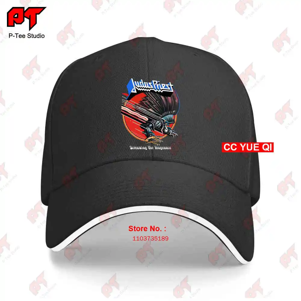 Judas Priest 1982 Screaming For Vengeance Tour Baseball Caps Truck Cap 6XMU