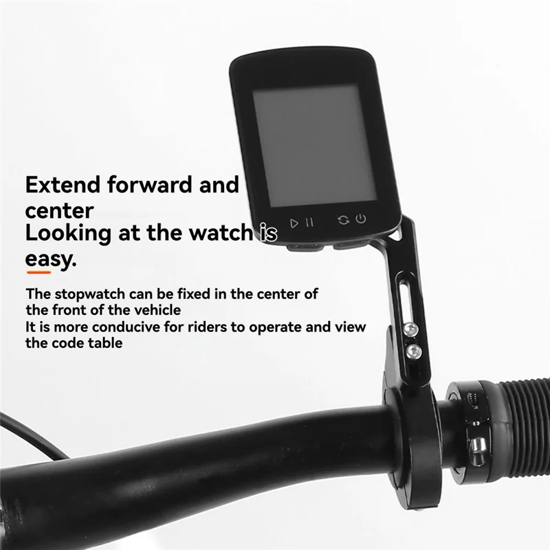 

-A90P Bike Speedometer Extension Bracket Gopro Camera Mount Garmin Brighton Support Cycling Accessories
