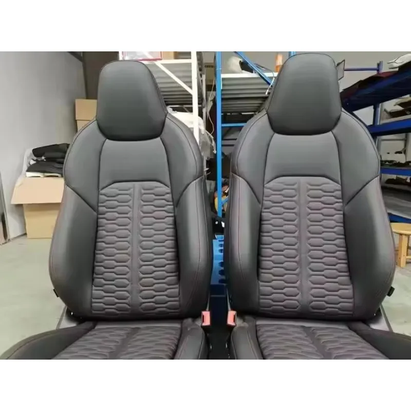 High-End Electric Seat Upgrade for  - Black  Leather & Adjustable Build, SUV Family Trip & City Driving Comfort