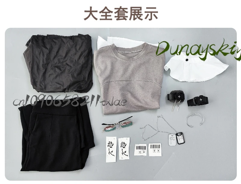 Conjunto de disfraz de vampiro Nijisanji Kuzuha ChroNoiR Cinema Ver. Traje diario de fiesta de graduación de Halloween