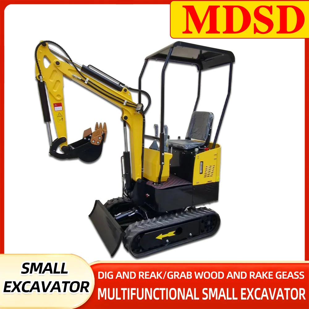 الجملة 0.8-2 طن حفارات صغيرة تسليم سريع آلة حفار صغيرة متعددة الوظائف محرك EPA حفارة صغيرة شحن مجاني