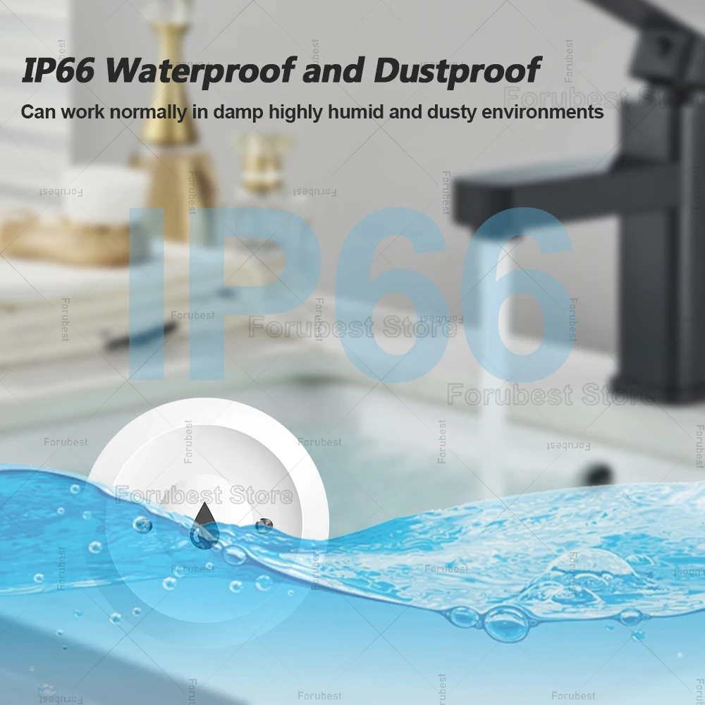 Ewelink Zigbee 3.0 Water Sensor Alarm Water Leak Detector Flood Alert Overflow Security Alarm System Works With Zigbee Hub Z2M image 4
