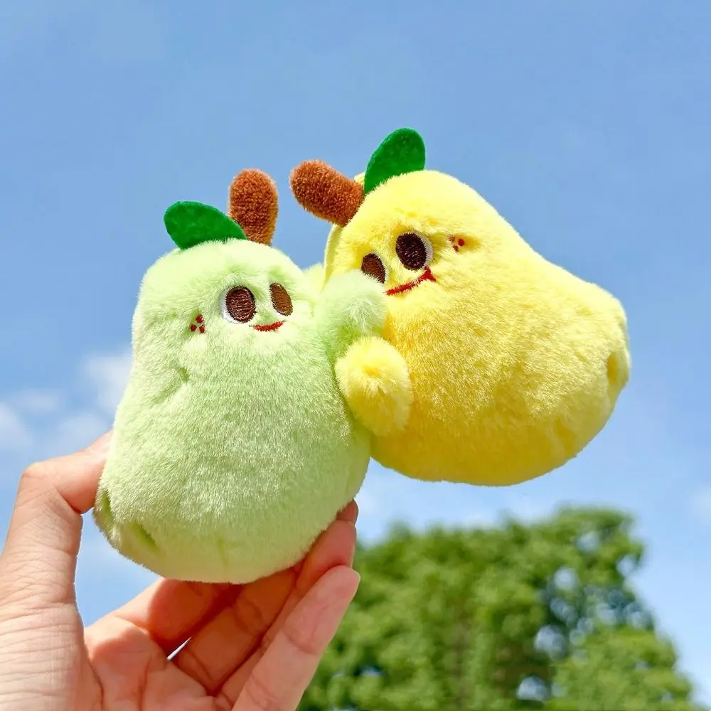 Puppy Bone Plush Magnetic Keychain Cute Fruit Animal Doll Plush Doll Keyring Adorable Cartoon Couple Pendants For Friend