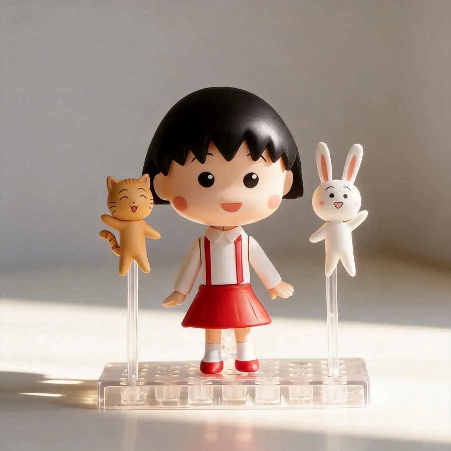 

Exquisite Detail High Quality Anime Figure Maruko Chan - Chibi Maruko-chan 10cm Desktop Decoration