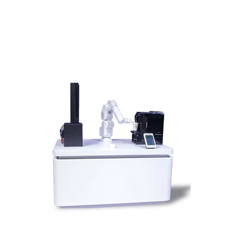 Intelligent automatic hand coffee brewing robot desktop robotic arm