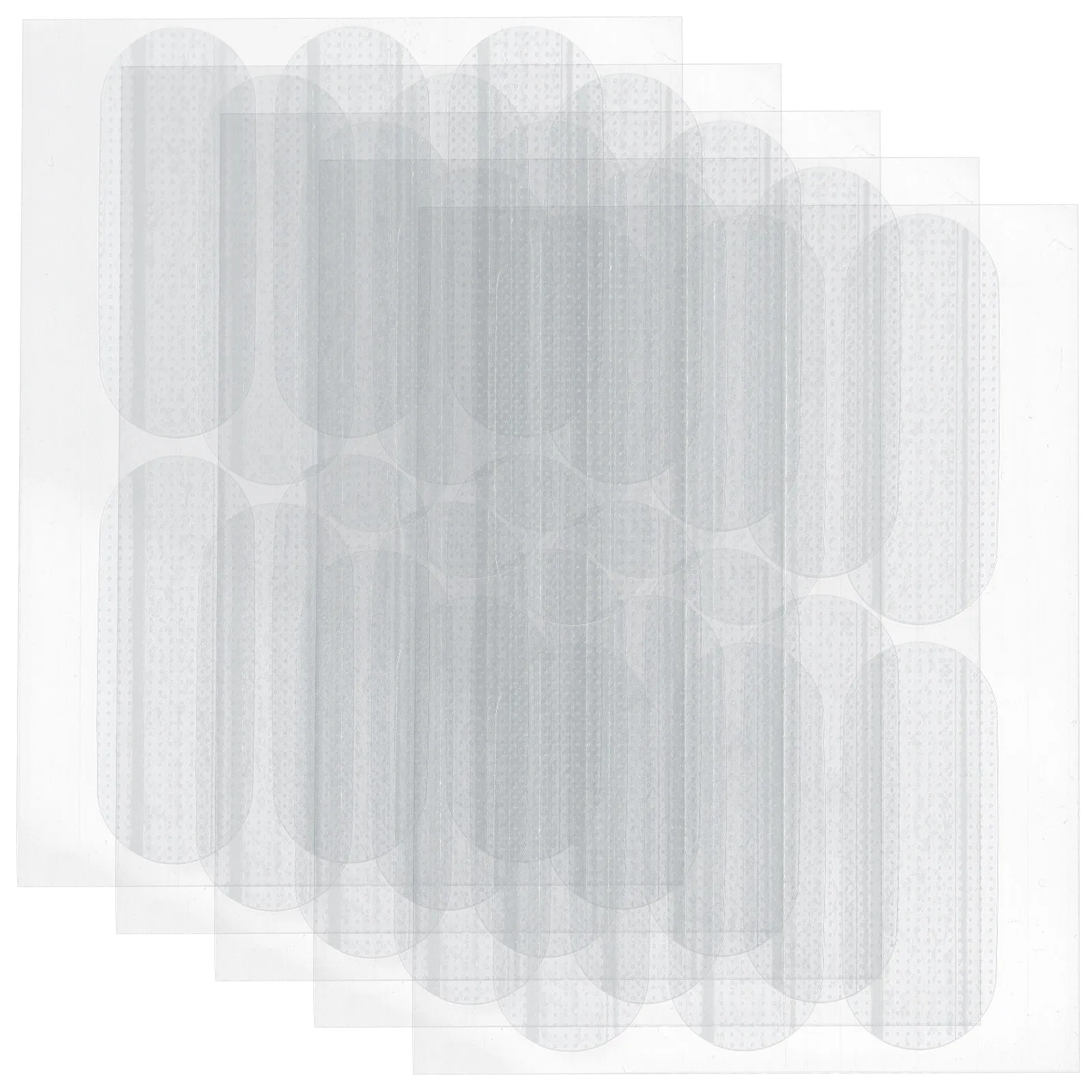 Transparent Ear Lobe Support Stickers 30 Pack Earring Patches for Women Invisible Correction Pads