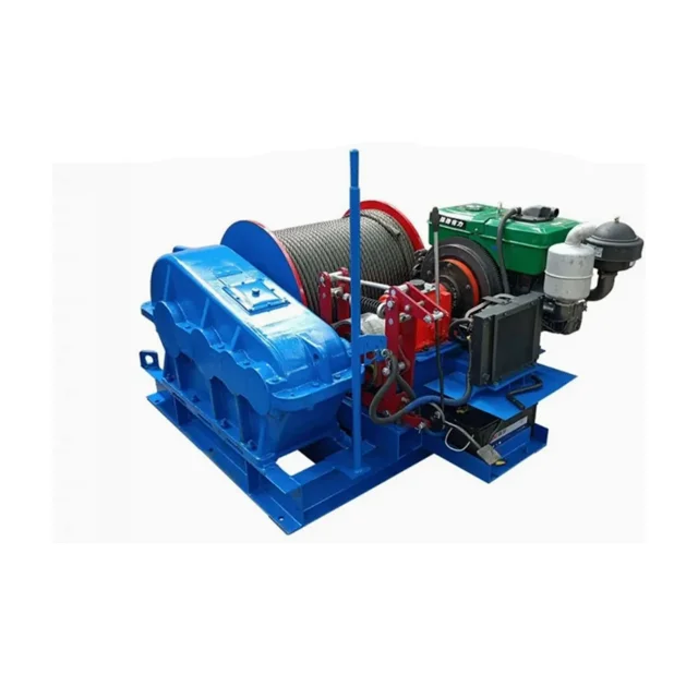 Light Duty Electric Hoist Bridge Crane With 1 To 12 Tons Capacity Diesel Winch Featuring Steel Wire Rope