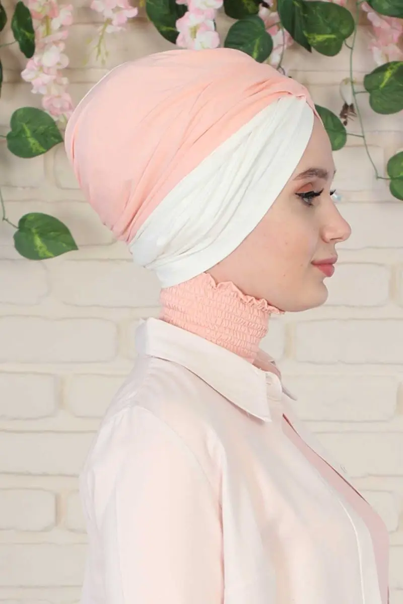 Hijab Bone two colors powder