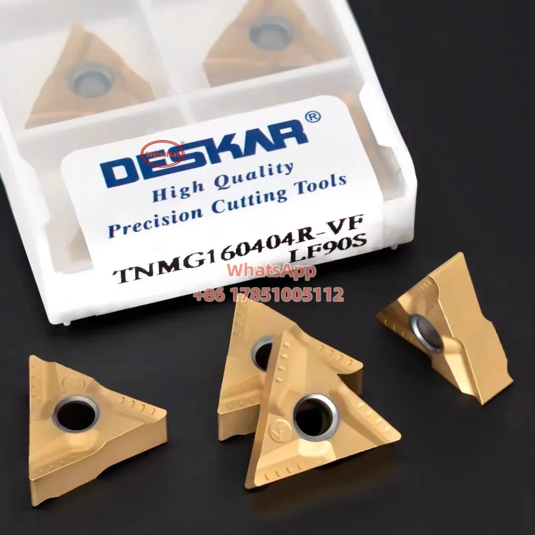 DEKSAR TNMG160404R TNMG160408R TNMG160404L TNMG160408L-VF LF6008 LF90 LF90S LF9018 LF9218 Carbide Insert TNMG Inserts