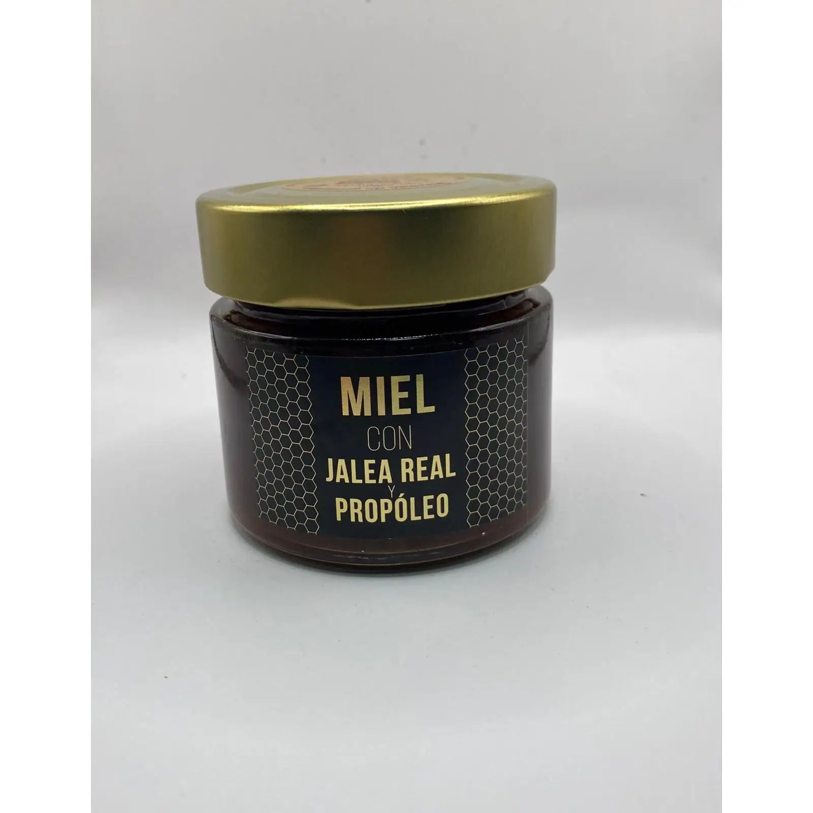 MIEL CON JALEA REAL Y  PROPOLEO 250G DE ORIGEN ESPAÑA DE LA CASA DE MIEL MONTSERRAT