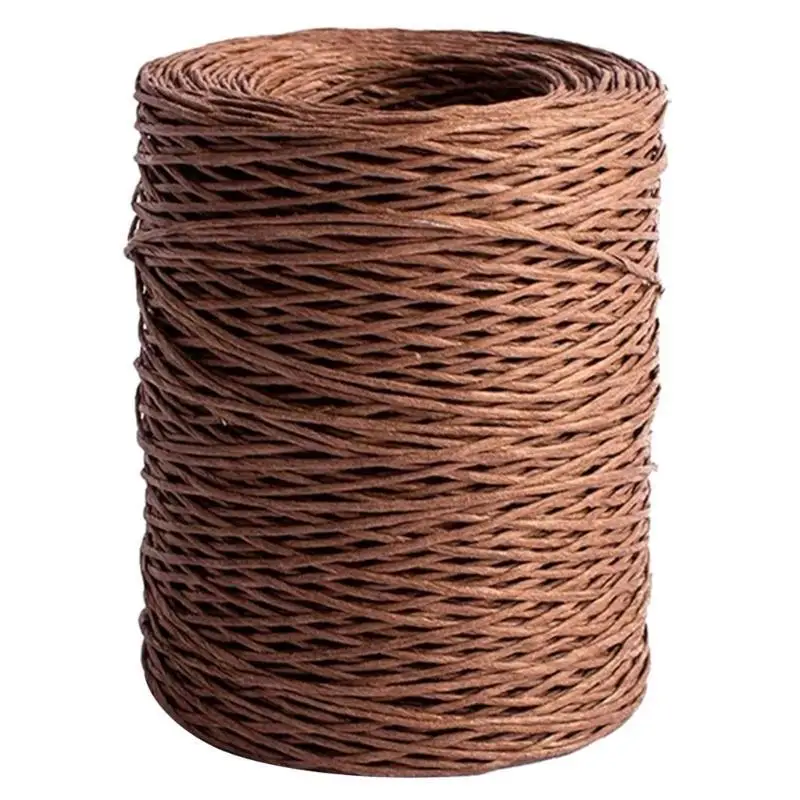 

R1WE Soft DIY Paper Cord Flower Binding Wire Paper Wire DIY Wire DIY Decorative Wire Suitable for Elegant Gift Presentation
