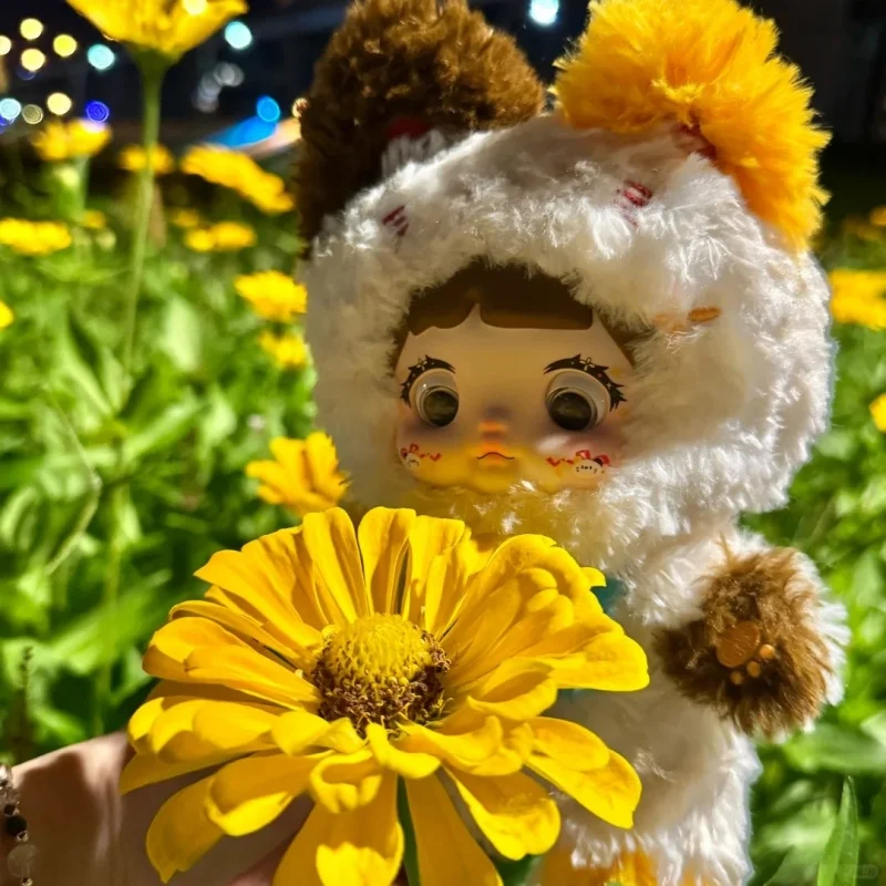 Autentyczna seria Nommi Cute Never Close, pluszowa figurka w niespodziance, ręcznie robiona, modna lalka, ozdoba, prezent urodzinowy dla dziewczynek i dzieci, dekoracja.