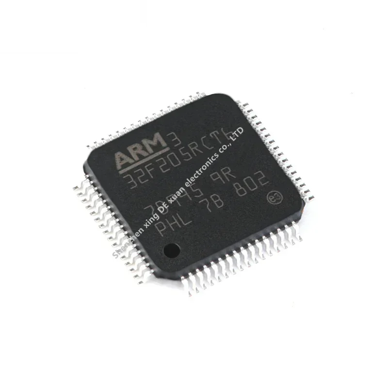 Original genuine STM32F205RCT6 LQFP-64 ARM Cortex-M3 32-bit microcontroller MCU Integrated circuit IC