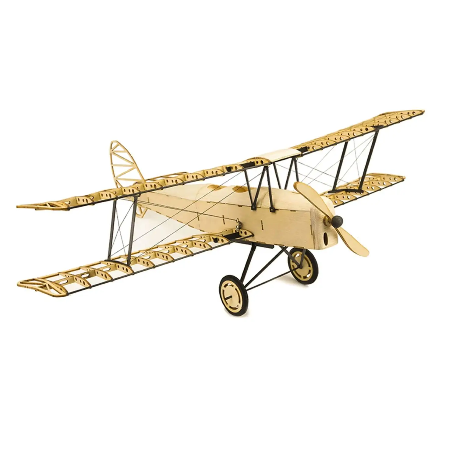 

RealHawk Tiger Moth DH-82 масштаб 1:24 деревянная модель комплект DIY сборка исторический самолет детский образовательный подарок и декор